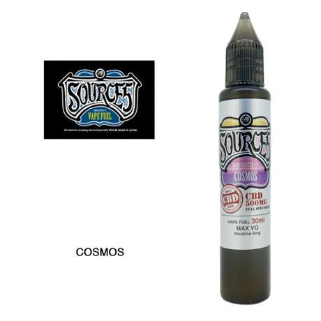 【正規取扱店】 SOURCE5 ソースファイブ FULL SPECTRUM CBD 1.6% ELIQUID COSMOS VAPE ベイプ 電子タバコ リキッド LIQUID プレゼント