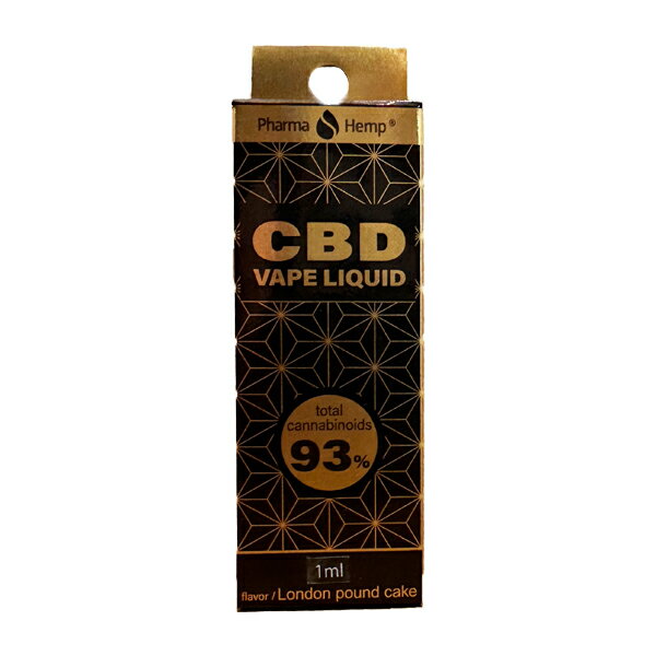 【正規取扱店】PHARMA HEMP FULLHEMP CBD93% Cartridge 1ML London Pound Cake CBD CARTRIDGE 40% 1ml Amnesia VAPE ベイプ 電子タバコ リキッド LIQUID フルスペクトラム プレゼント