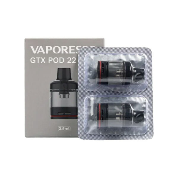 VAPORESSO | GTX POD 22 2個入り VAPORESSO / GTX POD 22 などの対応コイルになります。 GTX PODはVaporesso GTX Go 40/80の専用のカートリッジです。すべての GTXコイルに対応できます。 新しく改良されたPODは、トップフィリングシステムとSSSリークレジスタントテクノロジーを採用し、詰め替え作業が楽になり、液漏れを克服して、混乱することもありません。 マグネット接続デザインで本体に簡単かつ確実に固定されます。ポッド交換の際は、マグネットで素早く取り外すことができます。 ポッドをひねることで、エアフローを精密に調整できます。 本製品はニコチン、タールが含まれていません。コイルも別途購入する必要があります。 【仕様】 GTX PODはVaporesso GTX Go 40/80の専用のカートリッジです。 すべての GTXコイルに対応できます。 -内容品- ・GTX POD 22 2個入り 【注意事項】 ・病状がある場合や医薬品を服用している方は使用前に必ずかかりつけ医師に相談してください。 ・妊娠中や授乳中は絶対に使用しないでください。 ・お体に合わない場合は使用を中止し医師に相談して下さい。 ・子供の手の届かないところに保管してください。 ・運転前や運転中のご使用はおやめください。 ・広告文責：株式会社WOOD BELL・【022-797-7139】 ・メーカー：VAPORESSO ・生産国：中国 ・輸入者：株式会社ウッドベル 【〒9800014 宮城県仙台市青葉区本町1-13-26】