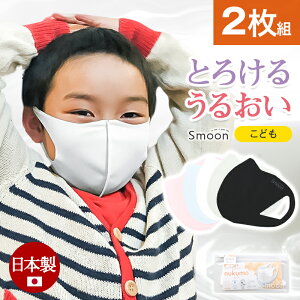 子供用マスク 洗える 2枚入 ケース付き 洗えるマスク 日本製 Smoon（スムーン） nukumo 子ども用マスク洗える子供マスク 子供マスク 子供 キッズ マスク 子どもマスク 子供ますく こども用マスク 立体 個包装 肌に優しいマスク 保湿マスク 保湿 SSS