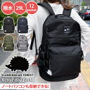 送料無料 SCANDINAVIAN FOREST スカンジナビアン フォレスト 大容量 撥水加工 アクティブ デイパック レディース メンズ リュックサック バックパック 29L 撥水 PC収納 通勤 B4 おしゃれ