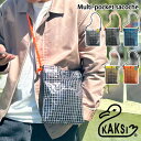 \本日店内EVENT/ 送料無料 KAKSI カクシ マルチポケットサコッシュ ショルダーポーチ メンズ レディース ブランド 小さめ ショルダーバッグ 斜めが...