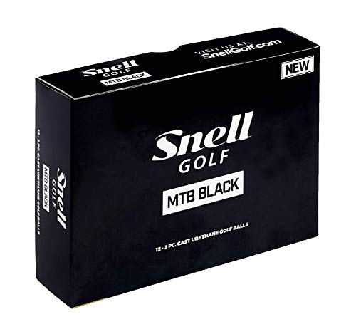 Snell Golf (スネルゴルフ) MTB BLACK ゴルフボール 1ダース ブラック US仕様のサムネイル