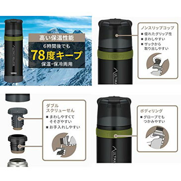 THERMOS(サーモス) 山専用ステンレスボトル750ml FFX-751 (クリアステンレス(CS))
