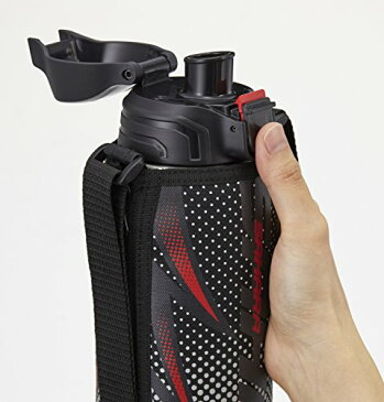 タイガー 水筒 800ml 直飲み コップ 付 2WAY ステンレス ボトル ポーチ付き サハラ ブラック MBO-F080-K Tiger