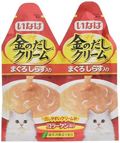 いなば 金のだしクリーム まぐろ しらす入り 60g(30g×2) 12個セット