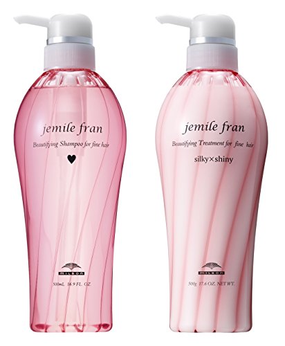 ミルボン ジェミールフラン シャンプー ハート H 500ml + トリートメント シルキーシャイニー 500g セット