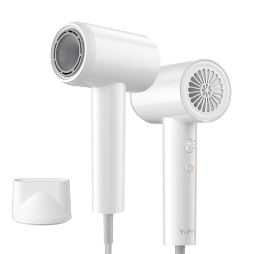 ドライヤー 超大風量 【速乾・2億高濃度マイナスイオン】小型 軽量 過熱保護 静電気抑制 低騒音 温度3段階調整 風速2段階調整 モードメモリー