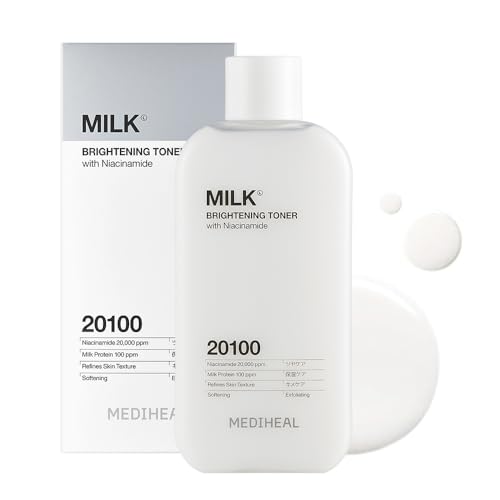 MEDIHEAL OFFICIAL(メディヒール) ミルクブライトニングトナー300ml Milk Brightening Toner 化粧水
