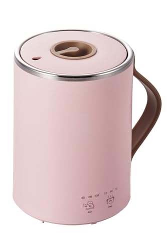 エレコム マグカップ型電気なべ 電気ケトル 350mL Cook Mug クックマグ 【 湯沸かし 煮込み 温度調節 タイマー付き 保温 】 ス