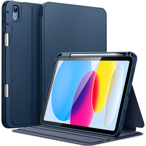 樂天商城 - JETech iPad（A16）ケース 第11/10世代（2025/2022モデル）用Pencilホルダー付き スリムフォリオスタンド保護タブレ