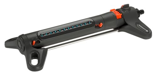 Aquazoom Sブラック/-/18710-20・Style:Aquazoom SPatternName:単品・パッケージ個数:1・*Aquazoomシリーズの新バージョン。2020年度レッドドットデザイン賞受賞商品*・散水面積: 9 ~ 最大150　 *水圧によって異なる・散水距離: 3m ~ 最大15m・散水幅: 3m ~ 最大10m・特長: 簡単な設置。散水幅と長さの調節も直観的にレバーで調整。 お手入れも簡単。ステンレス製のフィルターは取り外して掃除可能GARDENA 首振式スプリンクラー AquaZoom S ~ Aquazoomシリーズの最新バージョン。 耐久性に優れた芝生スプリンクラー。長方形と正方形の散水区画で水たまりなく均等に散水可能。 比較的小さなお庭に適したSサイズ。 9〜150平方メートルの面積で散水し、乾燥した日でも芝生をやわらかな緑に保てる。3m〜最大15mの散水距離は、無段階に簡単に調整可能。 高品質なプラスチック素材とステンレスが採用されたスプリンクラーは、四季を通じて悪天候にも強い頑丈なつくり。 ドイツ製 メーカー最大5年。 GARDENAオリジナル散水システムは、ガーデニングを楽しむお客様から50年以上にわたり信頼を獲得しています。