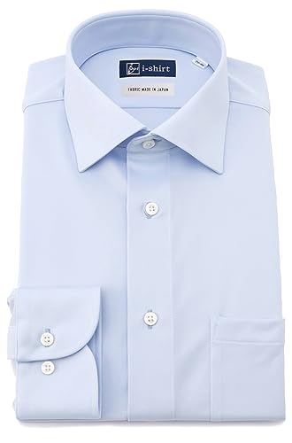 [i-Shirt(アイシャツ)]i-shirt 完全ノーアイロン ストレッチ 速乾 レギュラーフィット 長袖 アイシャツ ワイシャツ メンズ メ