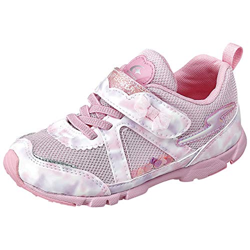 Rakuten - スニーカー 女の子 16〜19cm 0.5cm有 キッズ SS K969 ピンク 16.0cm 2E