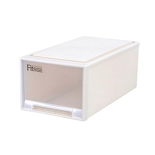 樂天商城 - 天馬 収納ボックス フィッツケース 押入れ 幅39×奥行74×高さ30cm 収納ケース たわみにくい 衣装ケース 日本製 【色 カプチーノ】 【