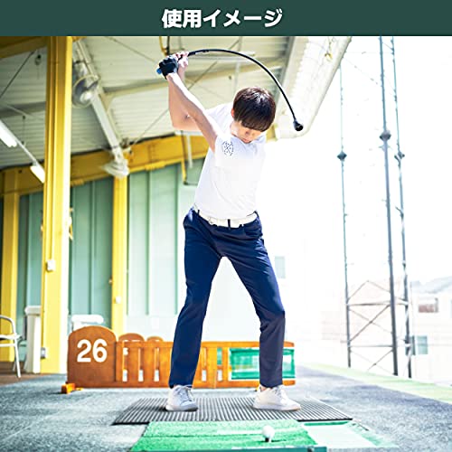 Tabata(タバタ) ゴルフ スイング 素振り 練習用品 トルネードスティック ロングタ...