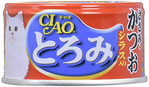 チャオ (CIAO) とろみ ささみ・かつお シラス入り 80g 24個セット