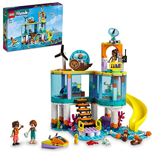 樂天商城 - レゴ(LEGO) フレンズ 海上レスキューセンター 41736 おもちゃ ブロック プレゼント レスキュー ごっこ遊び 女の子 7歳 ~