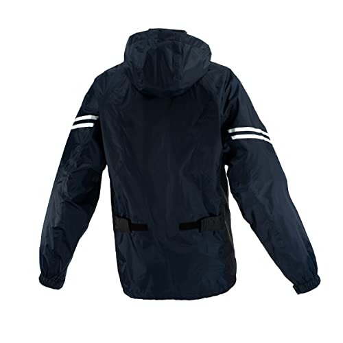 [コミネ] バイク用 レインウエア RK-5393 ブレスターレインウェア フィアート 03-5393 メンズ Navy L