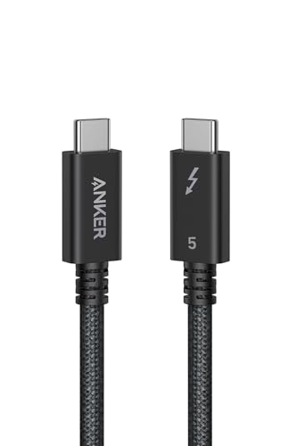 樂天商城 - Anker Prime USB-C & USB-C ケーブル Thunderbolt 5 (240W 80Gbps) 1.0m 240W出力 8
