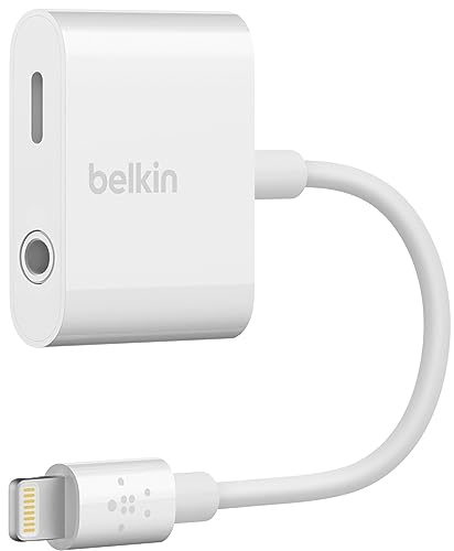 Rakuten - Belkin ライトニング & 3.5mmオーディオ デュアルアダプター iPhone 14 / 13 / 12 / SE / 11 / XR