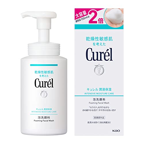 樂天商城 - キュレル 潤浸保湿 泡洗顔料 大サイズボトル 300ml