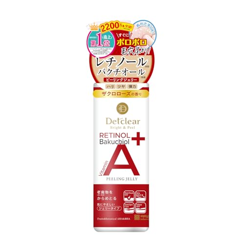 DETクリア (ディーイーティークリア) ブライト&ピール ピーリングジェリー ( エイジングケアタイプ ) 180mL (レチノール バクチオ