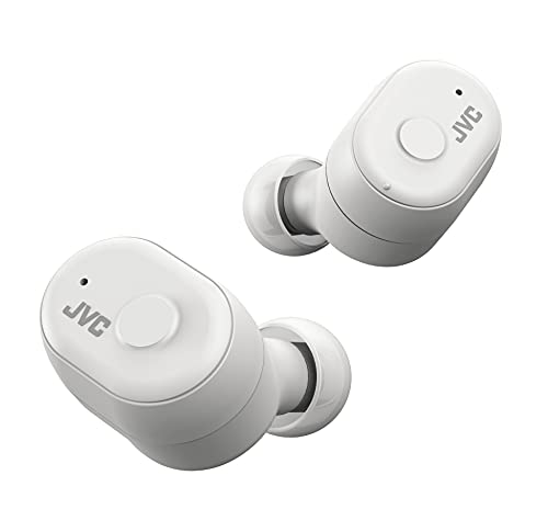 JVCケンウッド HA-A11T-W 完全ワイヤレスイヤホン 本体質量5.2g小型軽量ボディ 最大28時間再生 外音取込み機能 防水仕様 Blu