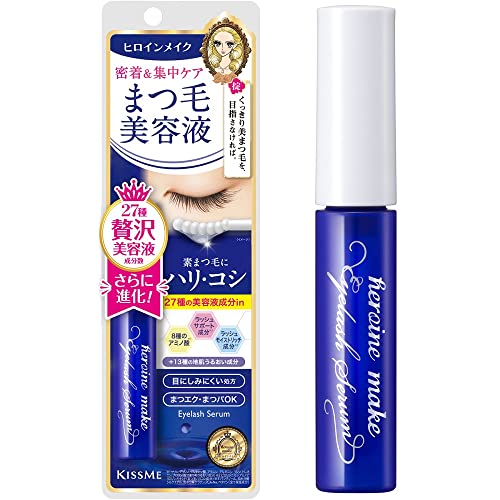 クリア/5.5グラム (x 1)/1・細く短いまつ毛にもハリ・コシ与える、まつ毛美容液。・まつ毛と地肌にうるおいを与える美容液成分27種配合。・やさしい肌あたりのふんわりチップを採用。美容液をたっぷりと含み、地肌とまつ毛にしっかり届けます。・まつエク・まつパOK、朝も夜も使える、目にしみにくい処方。・眉毛にもお使いいただけます。商品紹介 細く短いまつ毛にもハリ・コシ与える、まつ毛美容液。 まつ毛と地肌にうるおいを与える美容液成分27種配合。 やさしい肌あたりのふんわりチップを採用。美容液をたっぷりと含み、地肌とまつ毛にしっかり届けます。 まつエク・まつパOK、朝も夜も使える、目にしみにくい処方。 眉毛にもお使いいただけます。 無香料・無着色・オイルフリー。 原材料・成分 [単剤]水 BG グリセリン ピロリジニルジアミノピリミジンオキシド パンテノール 加水分解ケラチン ポリクオタニウム−51 ヒアルロン酸ヒドロキシプロピルトリモニウム ビワ葉エキス オタネニンジン根エキス ベタイン PCA−Na トウキンセンカ花エキス 加水分解シルクエチル セリン マグワ根皮エキス センブリエキス グリシン オウゴン根エキス サンザシエキス グルタミン酸 アラニン アルギニン リシン トレオニン プロリン ローヤルゼリーエキス カニナバラ果実エキス 水溶性コラーゲン ソルビトール TEA カルボマー フェノキシエタノール メチルパラベン EDTA−2Na エタノール プロピルパラベン 使用方法 朝晩、洗顔後の清潔なまつ毛にご使用ください。美しいまつ毛を保つために毎日のご使用をおすすめします。使用後はチップをティッシュ等でふき取ってから戻してください。マスカラ、カーラー等を併せて使用する場合は、本品がしっかり乾いてからご使用ください。