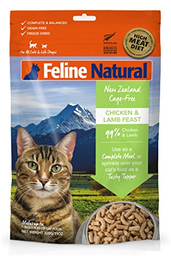 樂天商城 - フィーラインナチュラル キャットフード フリーズドライ チキン&ラム 320g