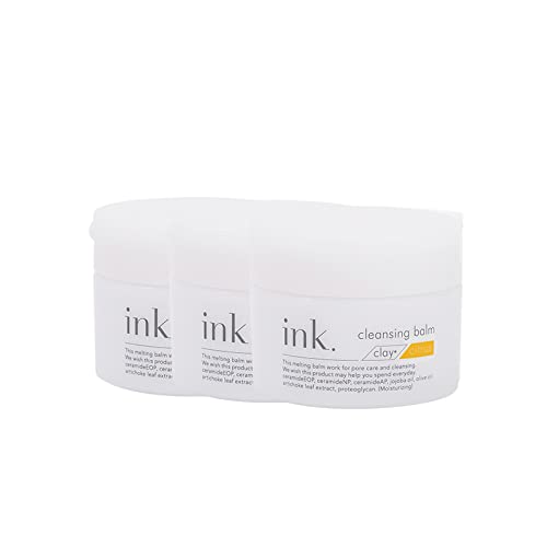ink.（インク）クレンジングバーム 3個セット (クレイ（シトラス）) 90g × 3個