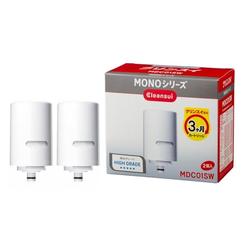 クリンスイ 浄水器 蛇口直結型 MONOシリーズ 交換カートリッジ 2個入り MDC01SW
