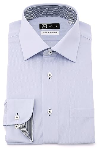 [i-Shirt(アイシャツ)]i-shirt 完全ノーアイロン ストレッチ 速乾 レギュラーフィット 長袖 アイシャツ ワイシャツ メンズ メ
