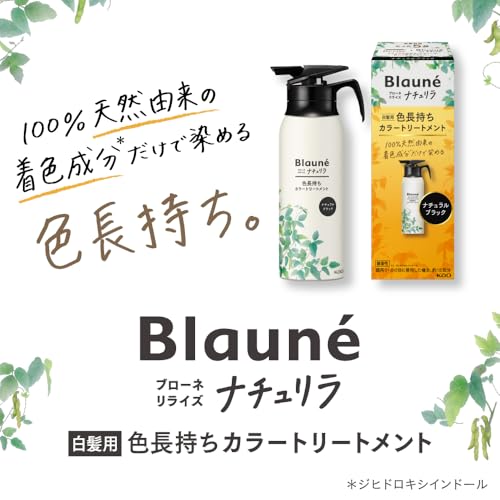 ブローネ ナチュリラ 色長持ちカラートリートメント ブラック つけかえ 155g