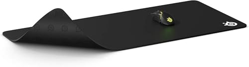 樂天商城 - SteelSeries ゲーミングマウスパッド 大型 極厚 ノンスリップラバーベース ブラック 90cm×40cm×0.4cm QcK Heav