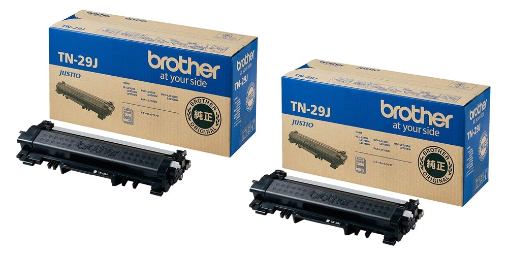 樂天商城 - BROTHER TN-29J / TN29J トナーカートリッジ 純正品 2本