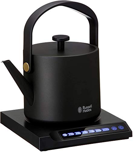 樂天商城 - 大石アンドアソシエイツ ラッセルホブス 電気ケトル 温度調整可能 0.6L Tkettle ブラック 7106JP-BK