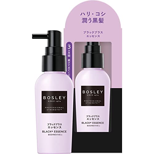 ボズレー (Bosley) Bosley 【リニューアル】 頭皮用美容液 [ハリコシ黒髪] ブラックプラス エッセンス60ml