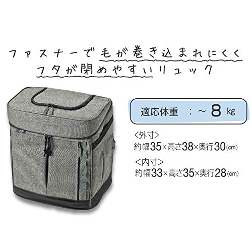 アドメイト (ADD. MATE) Liscio CAT リシオ キャット リュックキャリー グレー 防...