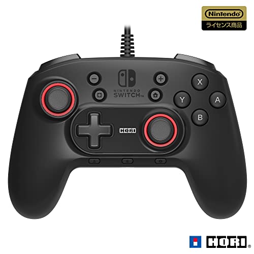 ブラック/-/NSW-326・パッケージ個数:1・FPSゲームに特化したパッド型有線コントローラーです。・モーションエイム機能搭載。コントローラーを傾けるだけで、R スティックを操作できる機能を搭載します。・ヘッドセットマイク端子搭載/ヘッドセットマイク端子を搭載しています。Nintendo Switch本体から離れていてもゲーム音声を楽しむことができます。・本製品の機能をカスタマイズするための専用APPを配信します。(APPをご使用になる際にはWindows OS対応のPCが必要となります。)・本機能は、Joy-ConおよびNintendo Switch Proコントローラーのジャイロセンサー / 加速度センサーとは異なるものです。型番 : NSW-326
