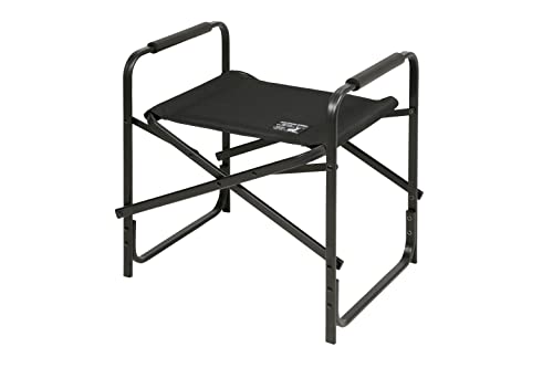 キャプテンスタッグ(CAPTAIN STAG) オットマン フットレスト フットスツール リラックスフットスツール 耐荷重80kg CSブラック