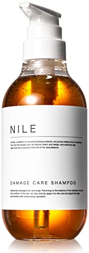 NILE ダメージケアシャンプー ダメージ補修 ノンシリコン単品400ml (APPLE BLOOM（フローラル）の香り)