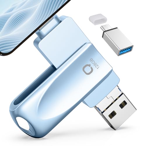 【アプリ不要】メモリ 4in1 メモリー 高速 データ バックアップ スマホ 容量不足解消 iOS/USB/Type-C/Micro Phone