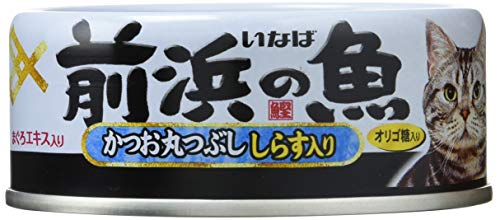 いなば 前浜の魚 かつお丸つぶし しらす入り 115g 24個セット