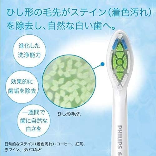 SNマート 楽天市場店のフィリップス 替えブラシ ソニッケアー ホワイトプラスレギュラー (3本) 正規品 WC HX6063/67 ホワイト｜アングル3