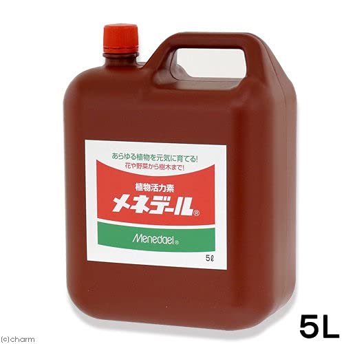 メネデール 植物活力剤 栄養剤 5L 植物を元気に育てる 花から野菜から植木まで 100...
