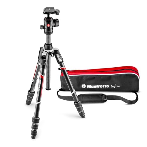 樂天商城 - マンフロット(Manfrotto) befreeアドバンス カーボン4段 T三脚キット ブラック 150cm全伸高 41cm縮長 軽量剛性 Mロ