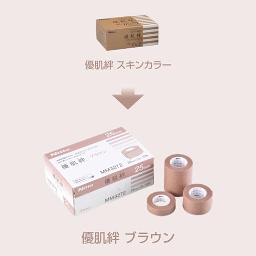 ニトムズ 優肌絆スキンカラー (12.5mmX7m) 24巻入 3271 3