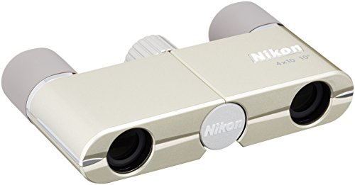 望远镜 - Nikon 双眼鏡 遊 4X10D CF ダハプリズム式 4倍10口径 シャンパンゴールド 4X10DCF (日本製)