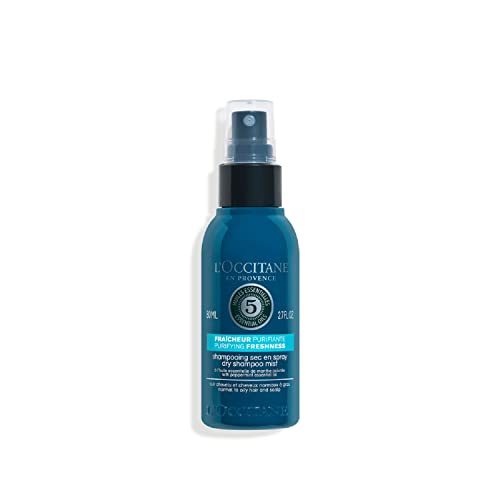 ロクシタン(L'OCCITANE) ファイブハーブス ピュアフレッシュネスドライシャンプーミスト クールタイプ 80mL スカルプケア 頭皮のム
